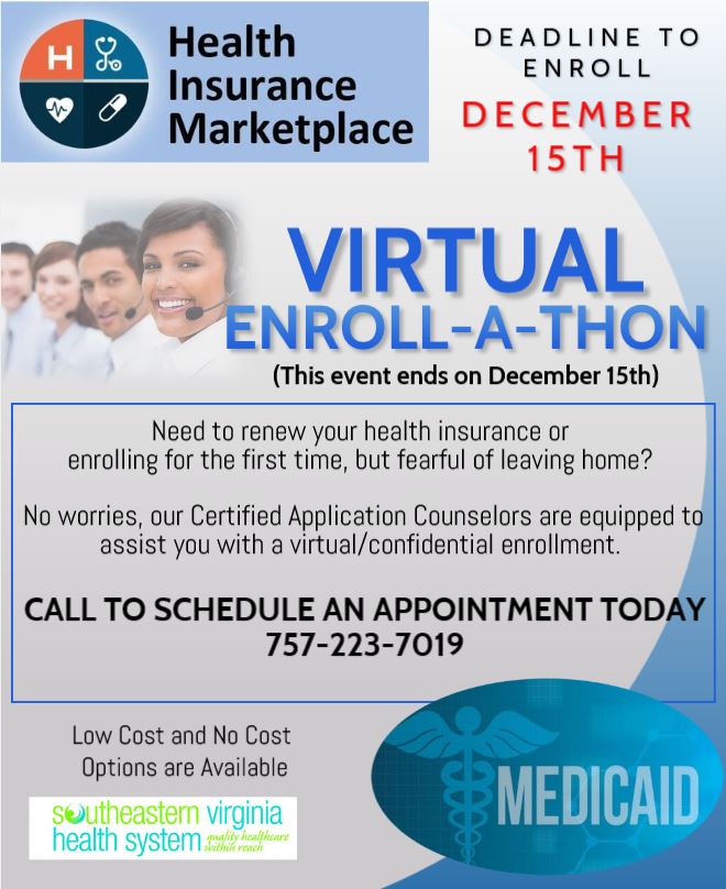 Health Insurance Enrollment flyer